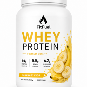 Home fitfuel whey protein – banana flavor